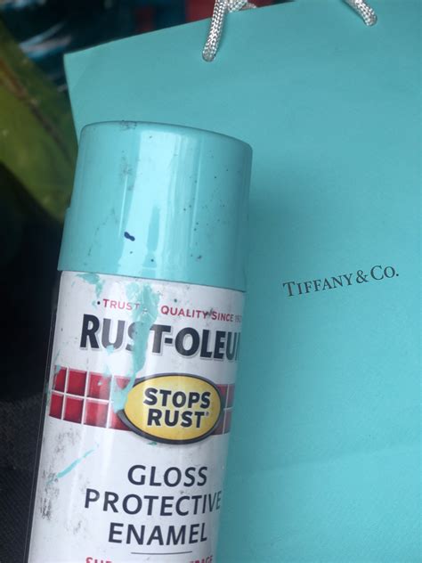 Perfect Tiffany Blue Spray Paint