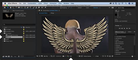How to Add Effects to Tattoos Unity 的图像结果