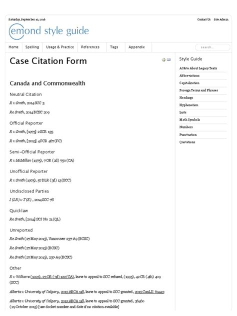 Image result for Full Case Citation Example