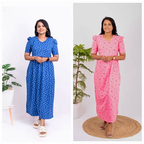 Maxi Pink & Stella Combo Pack - Stylish Nursing Dress for Moms – SRI ...