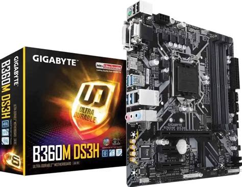Gigabyte B360M DS3H Motherboard Price in India, Full Specifications and ...