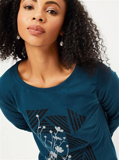Buy Women Floral Printed T-shirt Online at just Rs. 499.0 ...