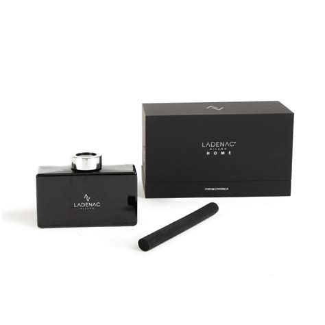 Ladenac Minimal Floral Champetre Reed Diffuser With Black Square Box ...