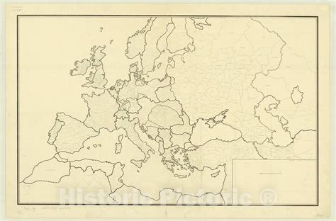 Blank Map Of Europe 1919