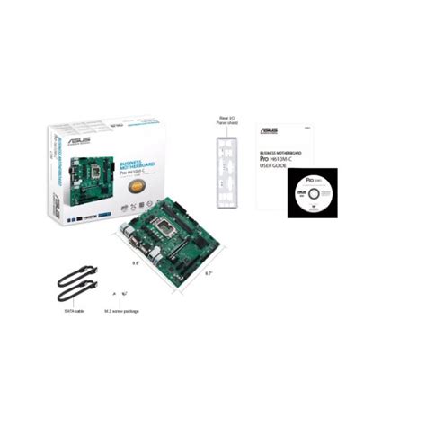 ASUS Micro-ATX Pro H610M-C-CSM business motherboard