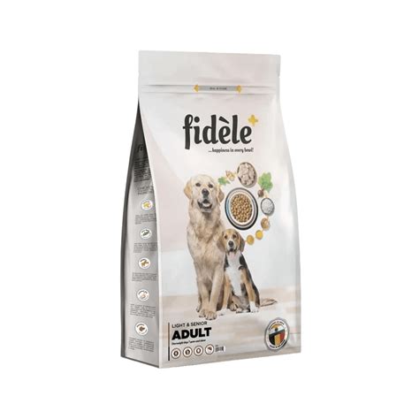 AnimealFIDELE PLUS ADULT LIGHT & SENIOR DRY FOOD (M)