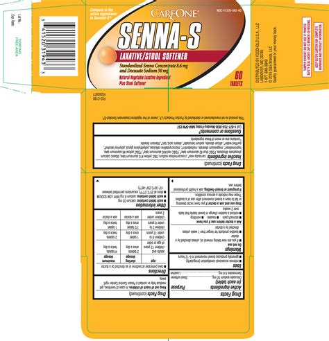 SENNA S- docusate sodium, sennosides tablet