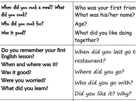 Image result for Past Simple Questions Practice