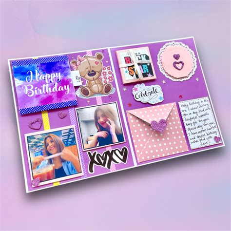 Heart Tree Greeting Card | Blue, Purple – The Craft Gallery