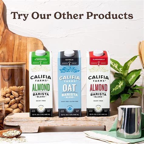 Califia Farms Oat Milk Original Barista Blend 32 Oz - Dairy Free ...