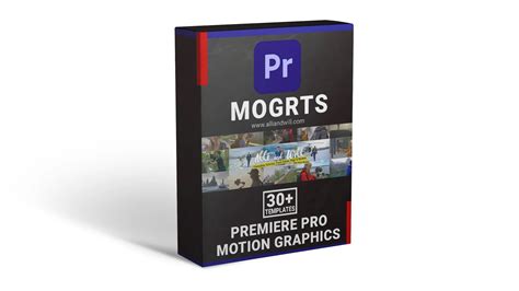 NEW MOTION GRAPHIC PRESETS PACK (35+ .mogrts) FOR ADOBE PREMIERE PRO ...