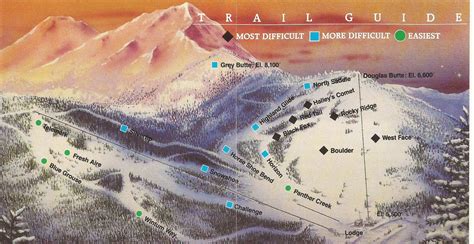 Mount Shasta Resort Map