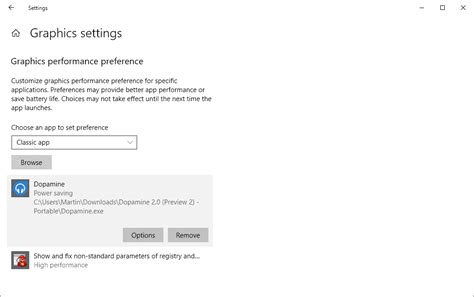 Graphics Performance Preference 的图像结果