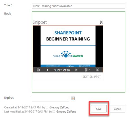 Image result for SharePoint Embed PowerPoint Slideshow