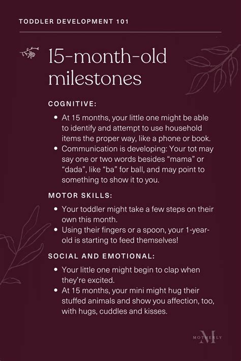 Guide to 15-Month Milestones for Baby - Motherly- Motherly