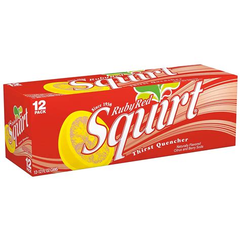 Squirt Ruby Red Grapefruit Soda, 12 fl oz cans, 12 Nepal | Ubuy