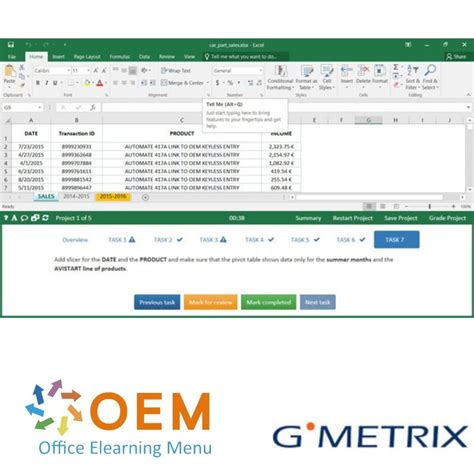 Image result for Excel GMetrix Tutorial