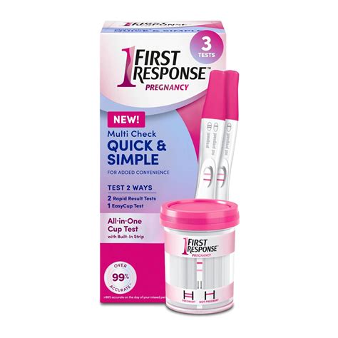 First Response multi-check pregnancy test kit: 3 tests for under $20
