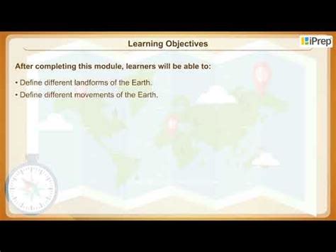 Objectives: Major Landforms of The Earth Video Lecture - Crash Course ...
