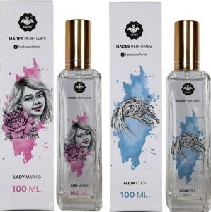 Buy Hades LADY MARKIS + AQYA COOL Eau de Parfum - 200 ml Online In ...