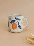 Lemon Leafy Ceramic Coffee Mug (300 ml)