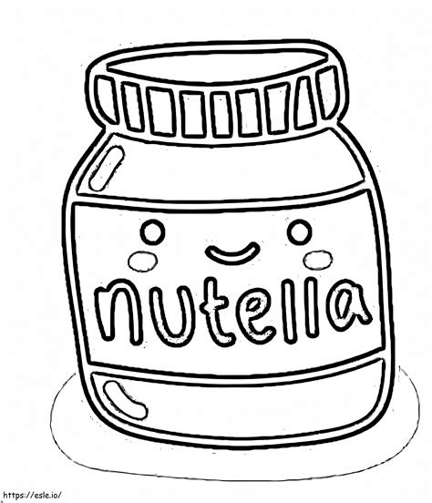 Nutella Clipart Black And White