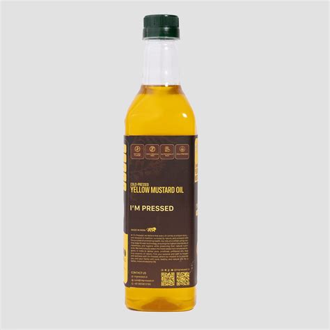 Yellow Mustard Oil | Cold Pressed | Cold Pressed Oil Store – impressed