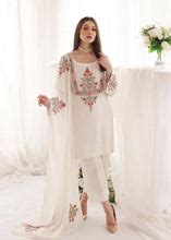White Designer Party Wear Top-Plazzo-Dupatta Set – Elegance