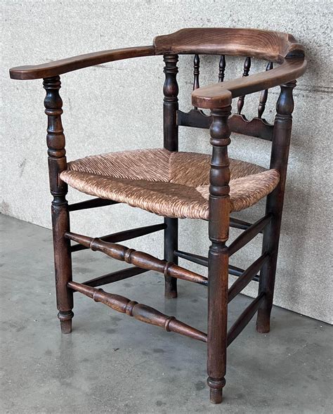 Pair of Spanish Horseshoe Back and Cane Armchairs For Sale at 1stDibs ...