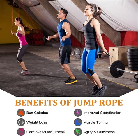 Buy 10 Pack Speed Jump Rope for Fitness Lightweight Fast Jumping ...