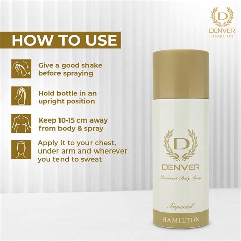Buy Denver Deo Imperial for Men - Long-Lasting Scent | Denver For Men ...