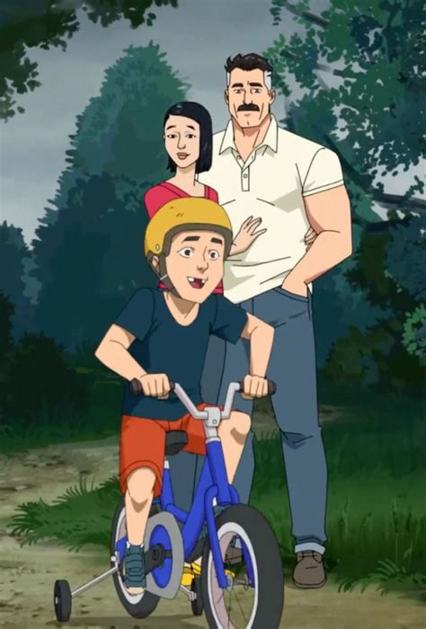 Invincible s1, ep8 - Grayson Family (Debbie Grayson, Nolan Grayson and Mark Grayson ...