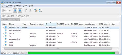 Advanced IP Scanner Software 的图像结果