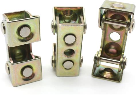 Buy JHTii Magnetic Welding Clamps Double-sided, 3pcs Adjustabe V-Type ...
