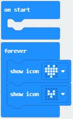 MakeCode Projects 的图像结果