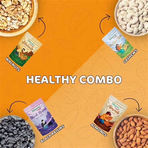 Fabeato Nuts & Raisins | Brain Food, Heart Health, Energy Boost