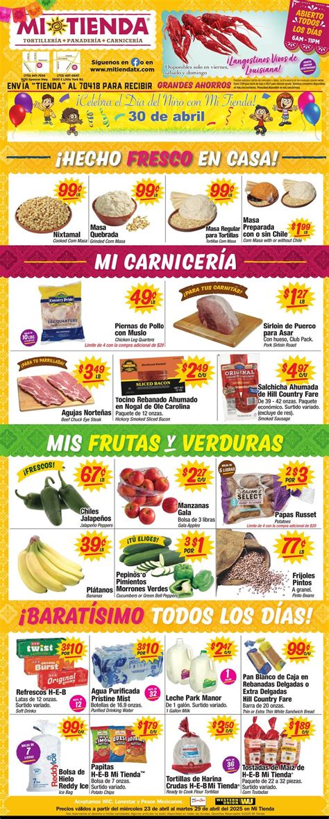 Mi Tienda Weekly Ad (04/30/25 - 05/06/25) & Flyer Preview - EveryPayJoy