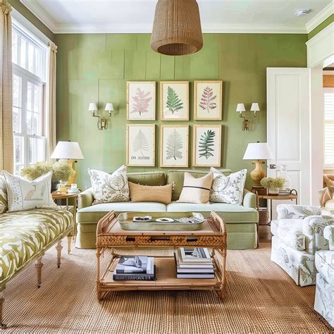 20+ Sage Green Living Room Ideas to Add Refreshing Style - HearthandPetals