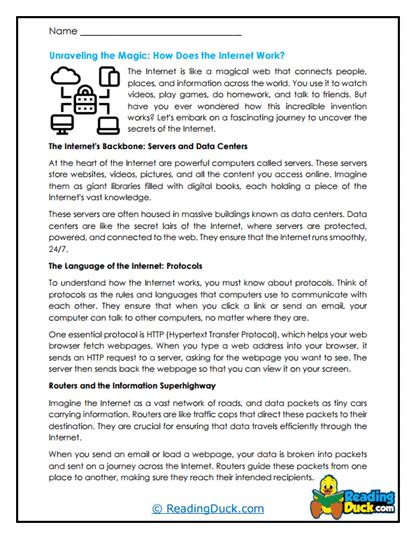 Computer Worksheet Internet 的图像结果
