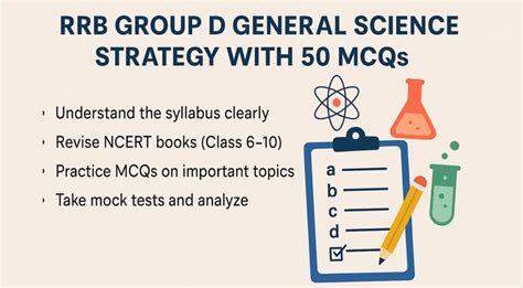 RRB Group D General Science Preparation Strategy (RRB গ্রুপ D জেনারেল ...
