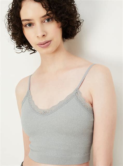Buy Women Lace Detail Cami Bra Online at just Rs. 599.0 - 1000013862745 ...