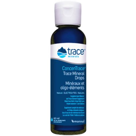 Trace Minerals Research ConcenTrace® Trace Mineral Drops – Natural ...