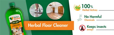 Herbal Strategi Just Mop Herbal Floor Cleaner Liquid, Natural ...