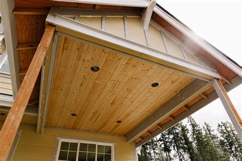 Wood Soffit Panels for Ceilings & Overhangs | Belco T&G