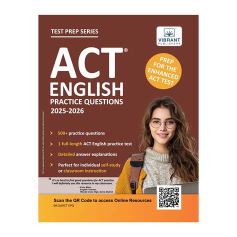 ACT English Practice Questions | Prep for the Enhanced ACT | 2025-2026 ...