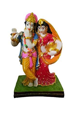 Buy TIRUPATI Lord Radha Krishna Love Couple Statue/Sculputer Handicraft ...