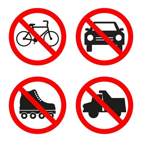 Image result for Prohibited Traffic Sign