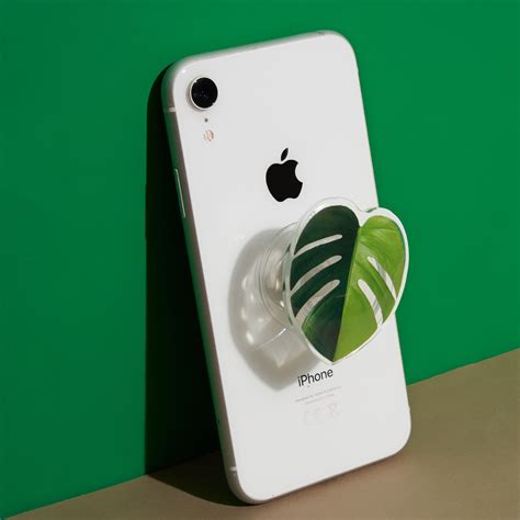 59% off on 2x Cellphone Tropical Leaf Pop Up Sockets | OneDayOnly