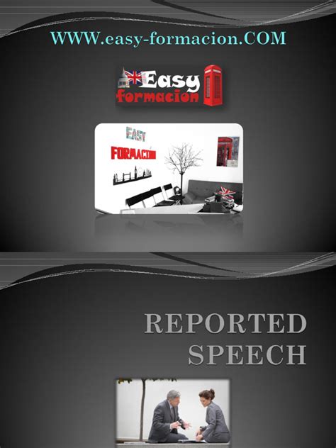 Image result for Reported Speech Tutorial