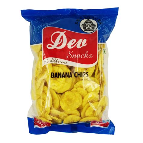Dev Snacks Kerala Banana Chips Made in 100% Pure & Natural Coconut Oil ...